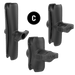 RAM Mounts Socket Arms (size: C) RAM-201MU-D